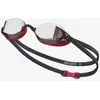 Image de Lunettes de natation Nike Swim Legacy Mirrored noir rouge avec verres à effet miroir gris