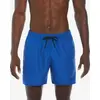 Image de Maillot de bain Nike Swim Logo Tape bleu électrique noir - L