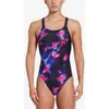 Image de Maillot de bain Nike Swim Performance Practice Fastback One Piece bleu marine rose femme - 32