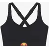 Image de Soutien-gorge Ellesse Ashtone noir jaune orange - 8