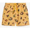 Image de Maillot de bain Superdry Hawaiian Print 17 pouces jaune bleu rouge - S