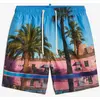 Image de Maillot de bain Superdry Photographic 17 pouces bleu vert rose - L