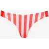 Image de Culotte de bikini Superdry Cheeky rose blanc femme - S