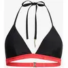 Image de Haut de bikini Superdry Triangle Elastic noir rose femme - XS