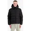 Image de Veste à capuche Superdry Sports Puffer noir intense - M