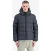 Image de Veste à capuche Superdry Sports Puffer gris ardoise - M
