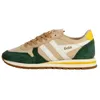 Image de Baskets basses - GOLA - Cuir - Vert - Lacets - Femme