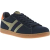 Image de Gola - Baskets Gola En Croûte De Cuir Bleues Et à Lacets Plats - Bleues 43