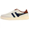 Image de Basket Gola Contact - Blanc cassé/Navy/Rust