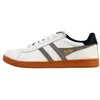 Image de Basket - GOLA - Equipe II Suede - Cuir - Blanc-Ciment-Navy - Homme