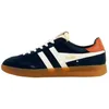 Image de Basket Cuir Gola Cyclone - Navy-Off White-Mody Orange-Gum