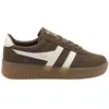 Image de Baskets femme Gola Grandslam Suede Trainer - otter/off white/gum