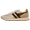 Image de Basket Cuir Gola Daytona Blaze - Or/Marron sombre/Camel