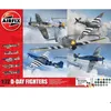 Image de Maquettes Avions Militaires - AIRFIX - D-Day Fighters - 1/72 - 5 Modèles - Pour Adultes