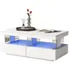 Image de Table basse blanc 100*60*49.5cm