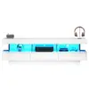 Image de Meuble tv blanc 160 cm led panneau de particules meuble tv blanc