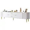 Image de Meuble tv blanc 170 cm mdf meuble tv blanc