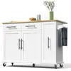Image de Desserte 2 portes 3 tiroirs coloris blanc mdf desserte blanc
