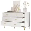 Image de Commode 6 tiroir(s) 0 niche(s) coloris blanc largeur 120 cm commode blanc
