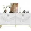 Image de Buffet 4 porte(s) 0 tiroir(s) - 160 cm blanc buffet blanc