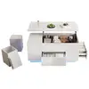 Image de Table basse relevable rectangulaire blanc - 50x100 cm led panneau de particules table basse blanc