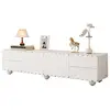 Image de Meuble tv blanc 175 cm mdf meuble tv blanc