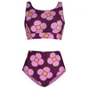 Image de Maillot de bain 2 pièces réversible femme Regatta Orla Kiely - Rose - 48