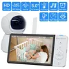 Image de Bébé moniteur vidéo sans fil 50 pouces batterie écran IPS avec baby-sitter PTZ Caméra bidirectionnelle VOX batterie 5000mAh