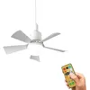 Image de Ventilateurs de plafond avec lumières et télécommande ventilateur de plafond dimmable3 couleur 3 vitesses timing-30W-Blanc