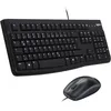 Image de Clavier et souris - Logitech - MK120 - USB - QWERTZ - Noir