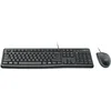 Image de Clavier Souris Desktop Mk120 Filaire Usb Noir Full-size Logitech