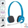 Image de Logitech casque filaire - H150 Blue