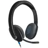 Image de Logitech H540 Usb Computer Headset Avec Un Son Haute Définition Et Des Commandes Sur L'oreillette