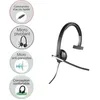 Image de Casque mono Logitech USB H650e - filaire avec commandes daccès rapide et tige de micro flexible