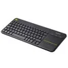 Image de Clavier tactile sans fil Logitech K400 Plus - clavier - Suisse - noir Peripherique d'entree