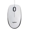 Image de Souris Optique M100 - LOGITECH - USB - 3 Bouton(s) - 1000 dpi - Roulettes avec frein - Symétrique - Blanc