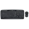 Image de Clavier Et Souris Sans Fil Logitech Mk330 Qwertz Plastique Noir