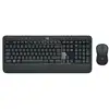 Image de Logitech 920-008679 Clavier Souris Incluse Universel Rf Sans Fil Qwerty Italien Noir, Blanc
