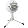 Image de Microphone Usb - Snowball - Pour Enregistrement, Streaming, Podcast, Gaming - Pc Et Mac - Blanc