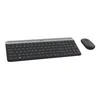 Image de Logitech Slim Wireless Combo MK470 - ensemble clavier et souris - Francais - graphite Peripherique d'entree