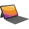 Image de Etui clavier Logitech Combo Touch pour iPad Air 10.9" 4e et 5e génération - avec trackpad - rétroéclairé - Apple Smart connector - AZERTY - Français - gris oxford en occasion ou reconditionné