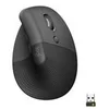 Image de Logitech Lift Vertical Ergonomic Mouse - souris verticale - Bluetooth, 2.4 GHz - graphite