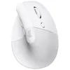 Image de Souris - Sans Fil - Logitech - Lift Ergonomique Verticale - Blanc - Droitier - Pour Mac