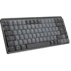 Image de Clavier - Sans Fil - Logitech - MX Mini - AZERTY - Mécanique - Rétroéclairé - Graphite