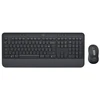 Image de Logitech Signature Mk650 Combo For Business Clavier Souris Incluse Bureau Bluetooth Azerty Français Graphite