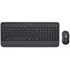 Image de Logitech 920-011001 Clavier Souris Incluse Bureau Bluetooth Azerty Belge Graphite