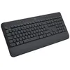 Image de Clavier - Sans fil - Logitech - Signature K650 - AZERTY - Ergonomique avec repose-poignets - Graphite