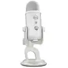 Image de Microphone Usb Blue Yeti Premium Condensateur De Bureau Blanc White Mist Blue
