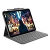 Image de Logitech Slim Folio - clavier et etui - AZERTY - Francais - gris oxford Peripherique d'entree