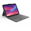 Image de Etui Clavier Rétroéclairé Détachable Logitech Combo Touch Pour Ipad 10e Génération Gris